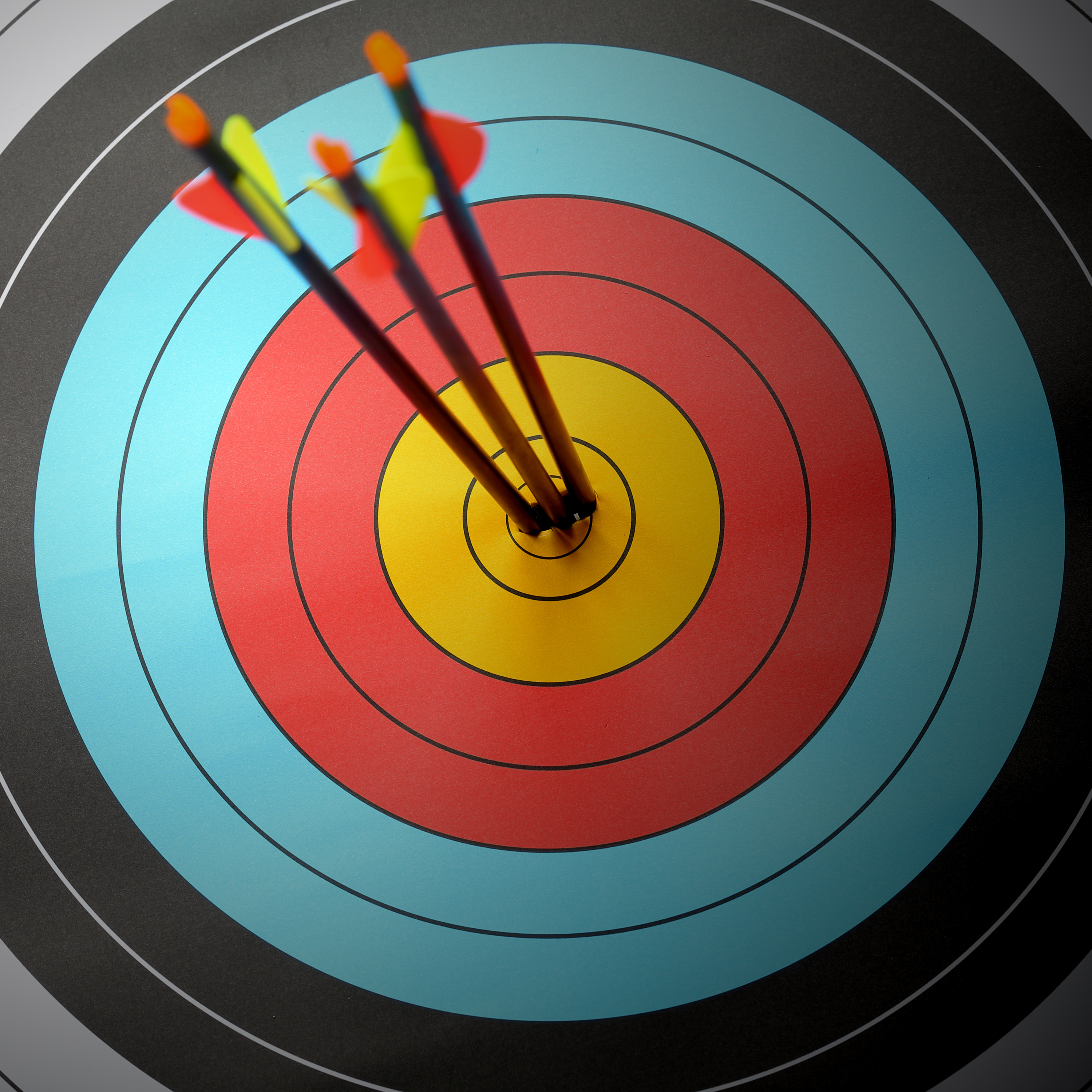 AdobeStock Photo of Archery Target - Bullseye © butter45